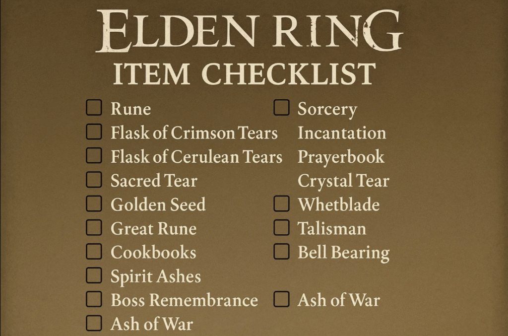 Elden Ring Items