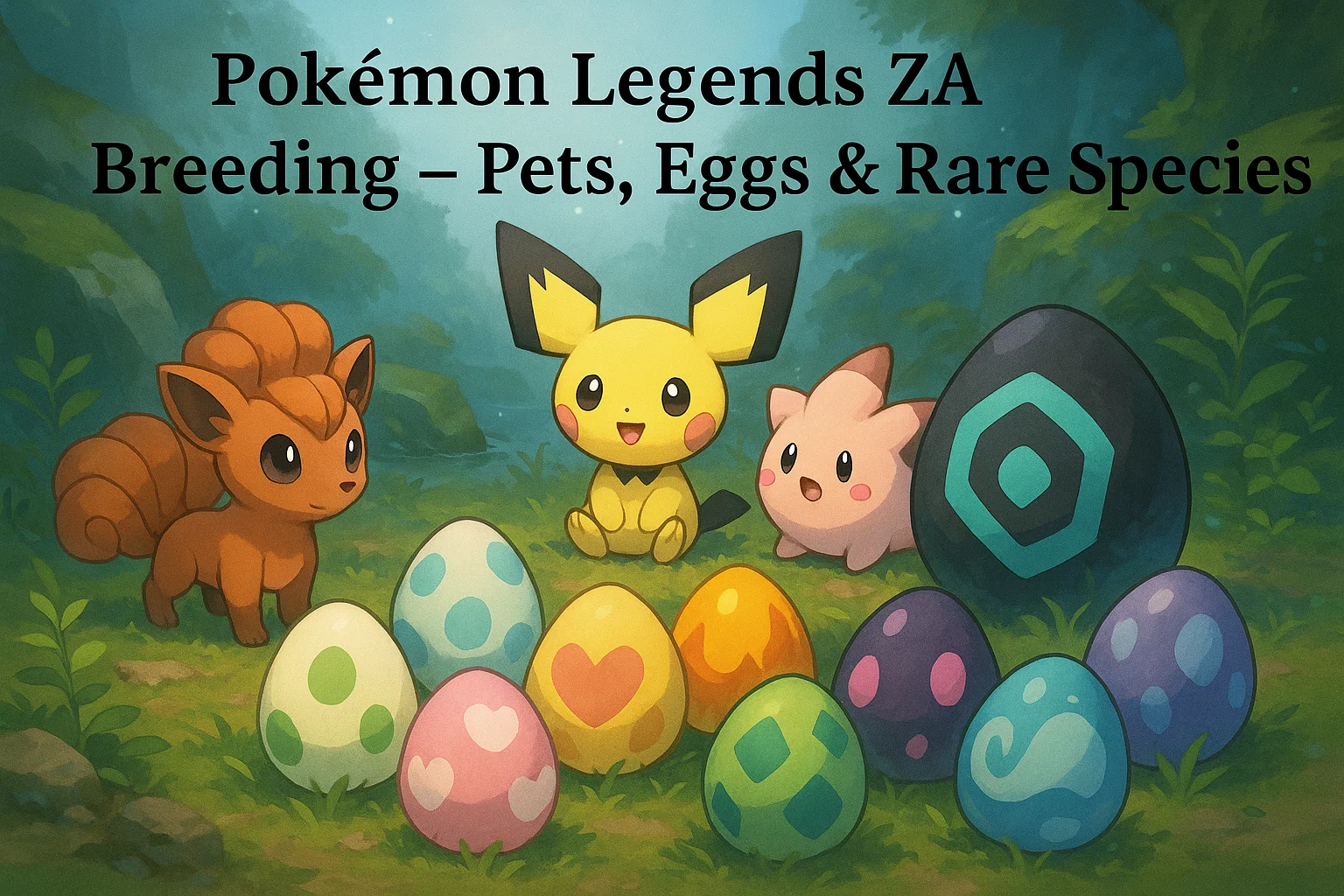 Pokémon Legends ZA Breeding Explained – Pets, Eggs & Rare Species
