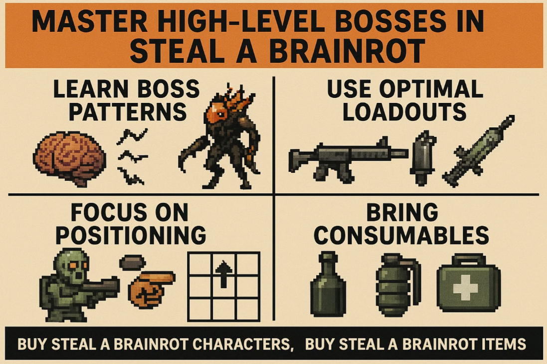 How to Beat High-Level Bosses in Steal A Brainrot