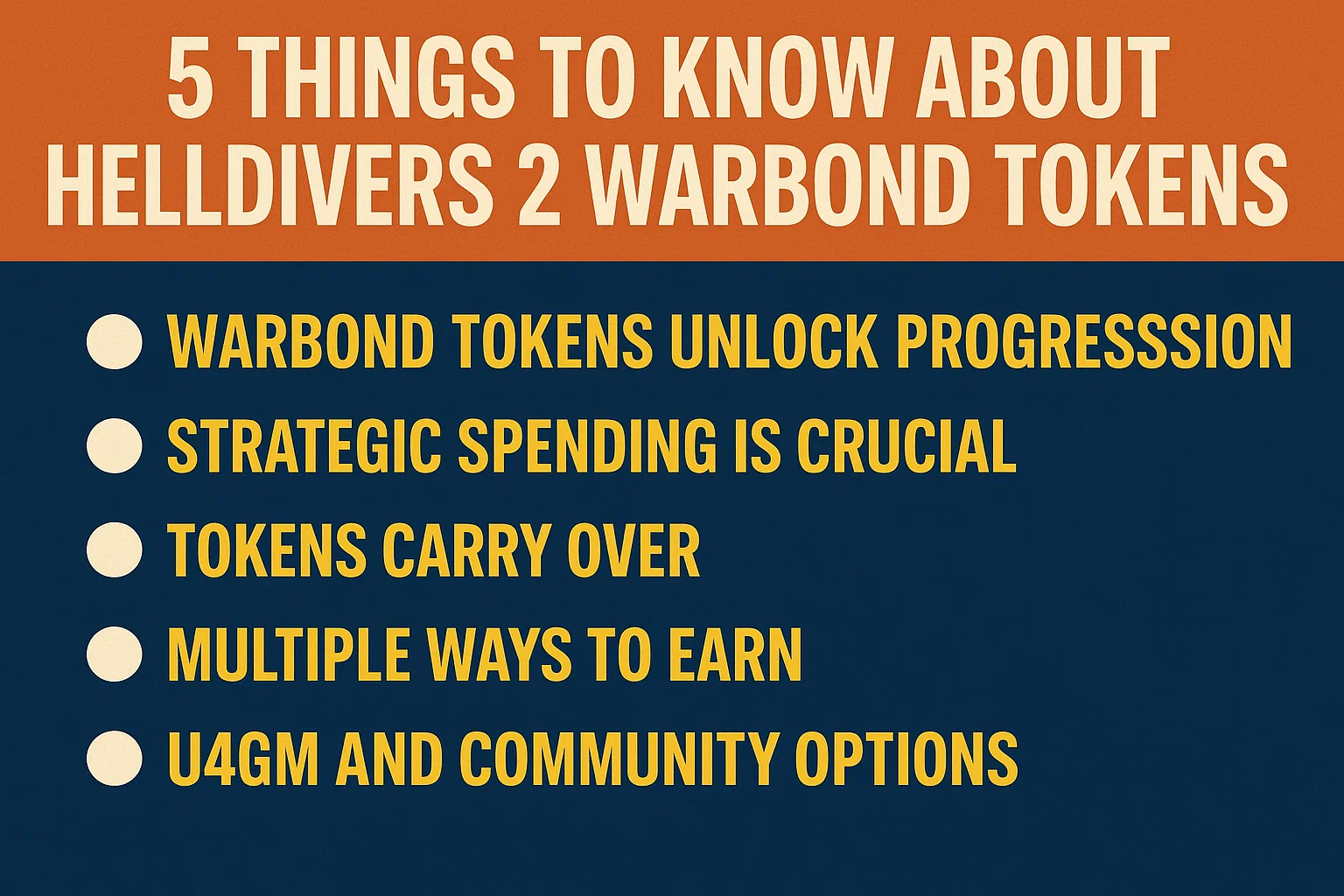 5 Things to Know About Helldivers 2 Warbond Tokens