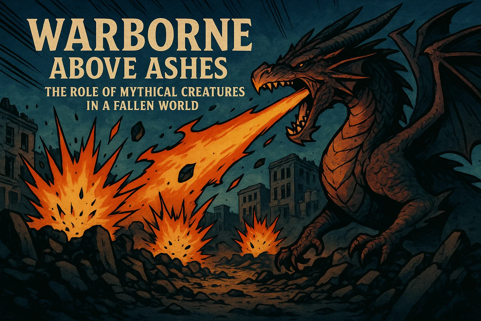 Warborne Above Ashes: The Role of Mythical Creatures in a Fallen World