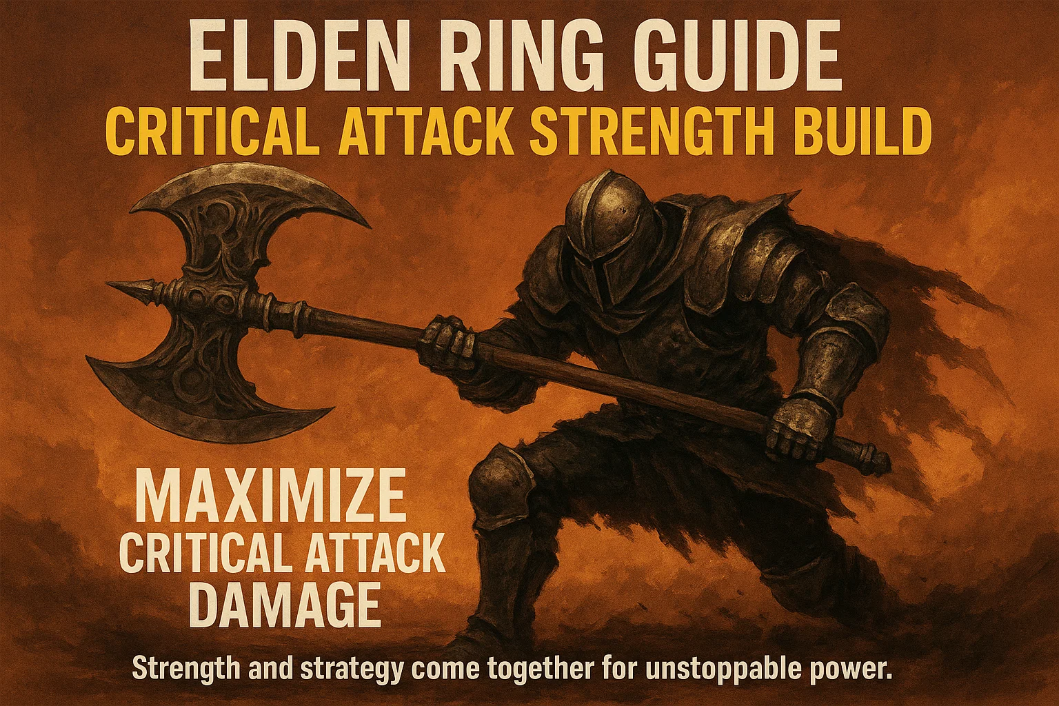 Mastering Critical Attacks with the Executioner’s Great Axe in Elden Ring