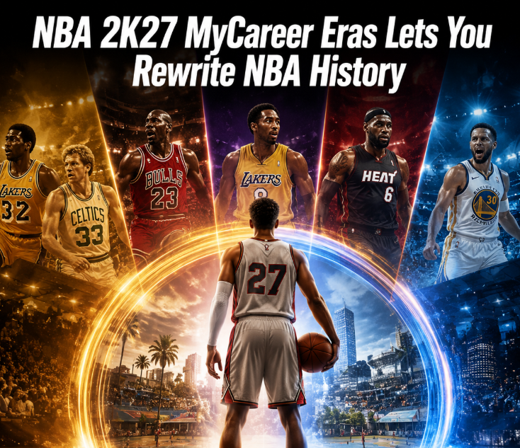 NBA 2K27 MyCareer Eras Lets You Rewrite NBA History